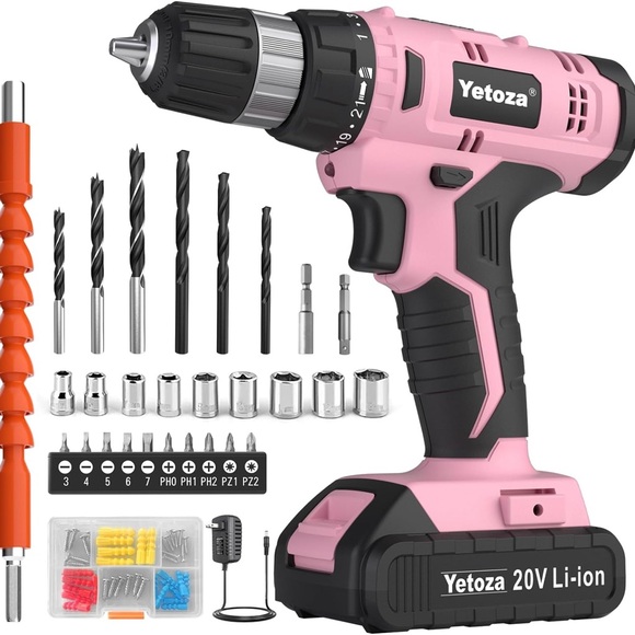 Yetoza Cordless Drill Tool Kit DC-7420A - Picture 4 of 4